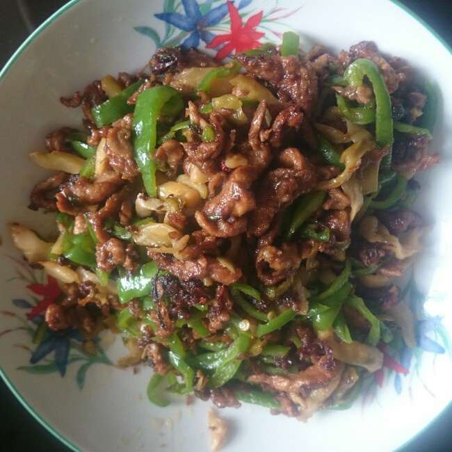 香干榨菜肉丝