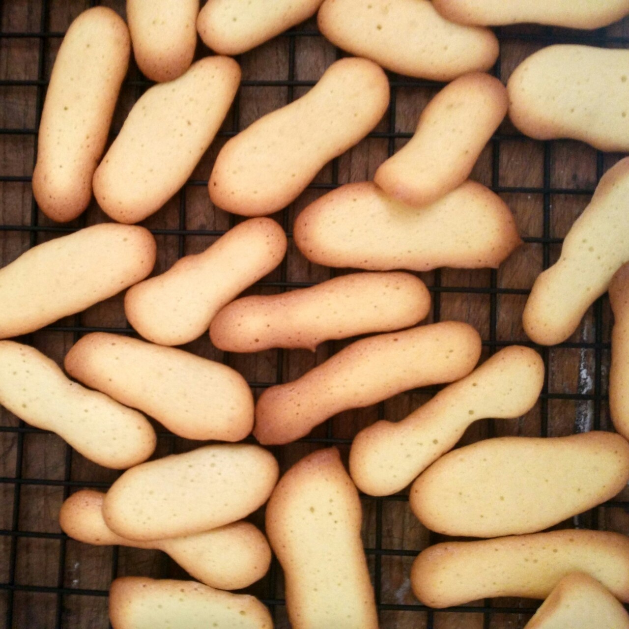 弎尒79做的ladyfinger手指饼干