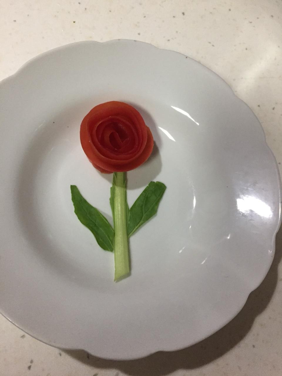 番茄玫瑰花