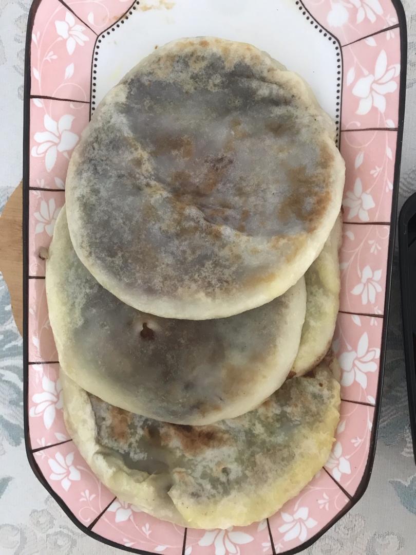 ㊙️东北糯米豆沙粘火勺 烫面法饼超级软 附虎口收拢法整形视频