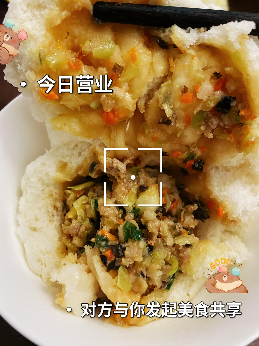 一次发酵肉包子