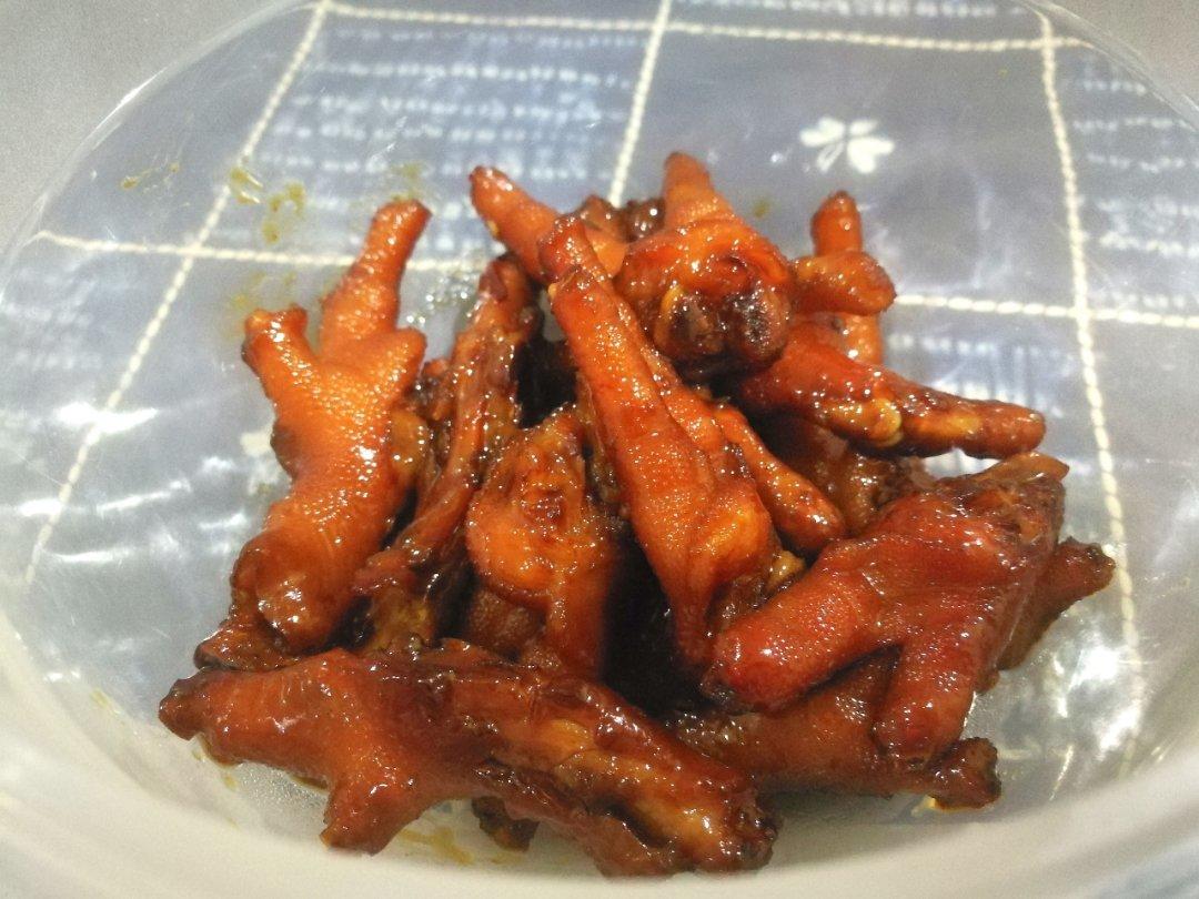 香辣烧鸡爪