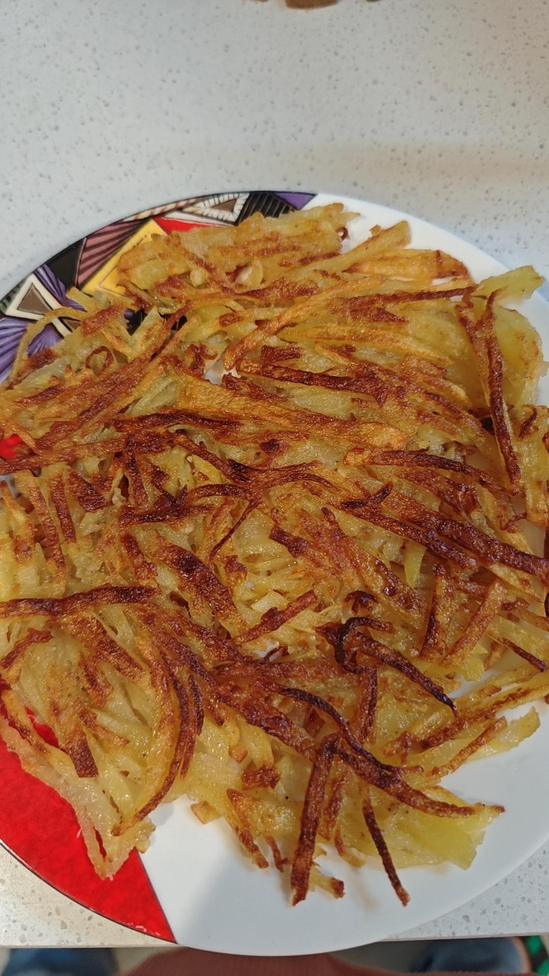 香煎土豆丝饼（超简单）