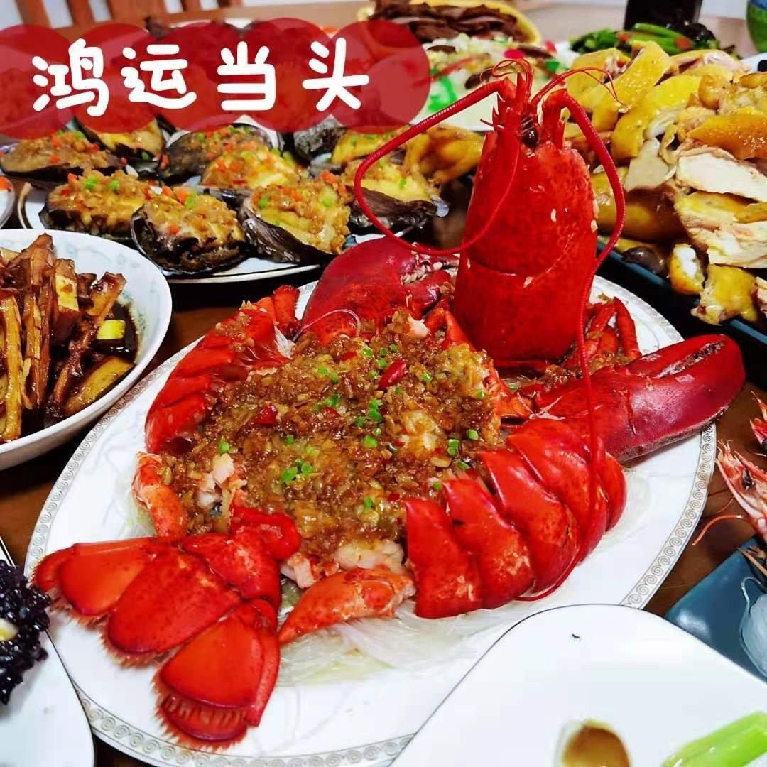美味无敌的清蒸波士顿龙虾