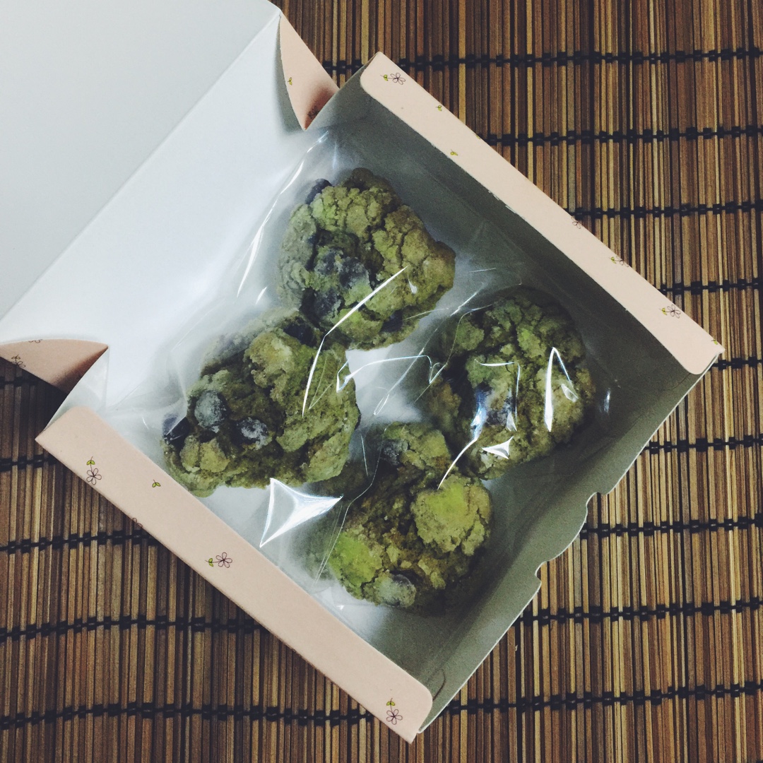 抹茶奶酪巧克力曲奇 Matcha Cream Cheese Choc Cookies