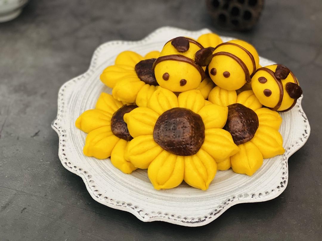 向日葵南瓜馒头