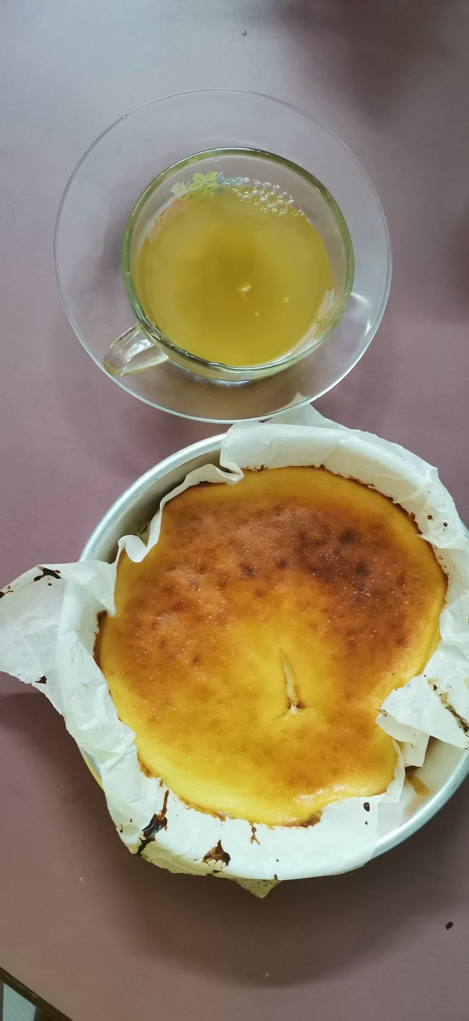 口感超棒的酸奶烤蛋糕，简单易做，好吃不发胖