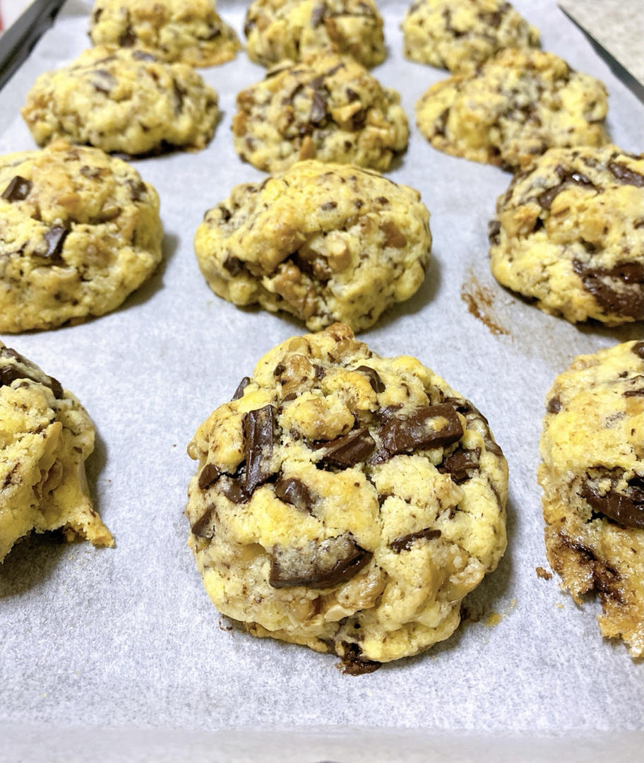 纽约客疯狂追捧的Levain Bakery经典核桃巧克力曲奇