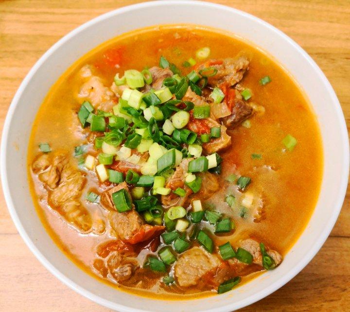 番茄土豆炖牛腩