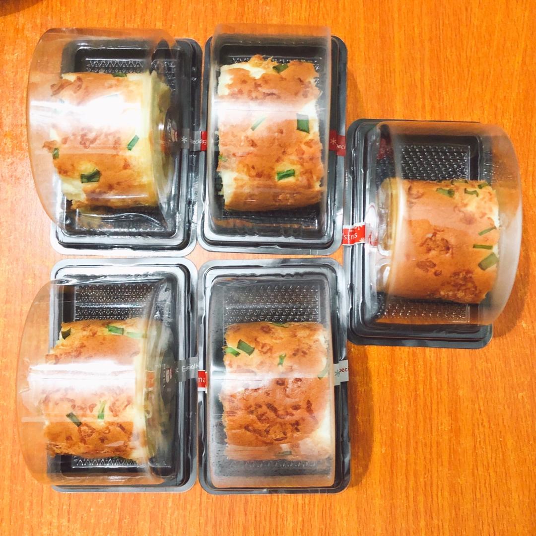 香葱肉松蛋糕卷