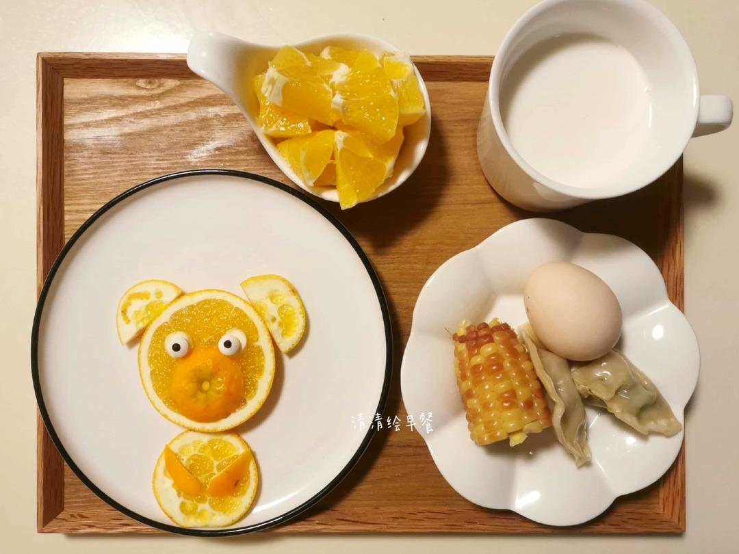 儿童早餐拼盘