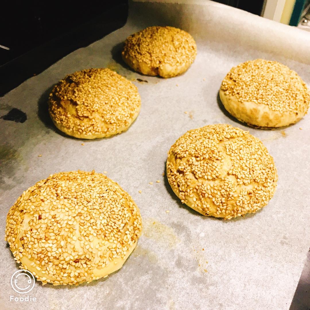堂妈教你做麻酱烧饼