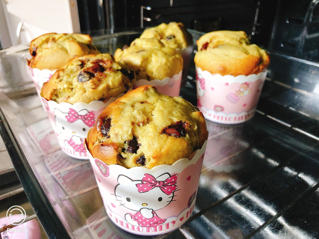空气炸锅牛油果香蕉蛋糕