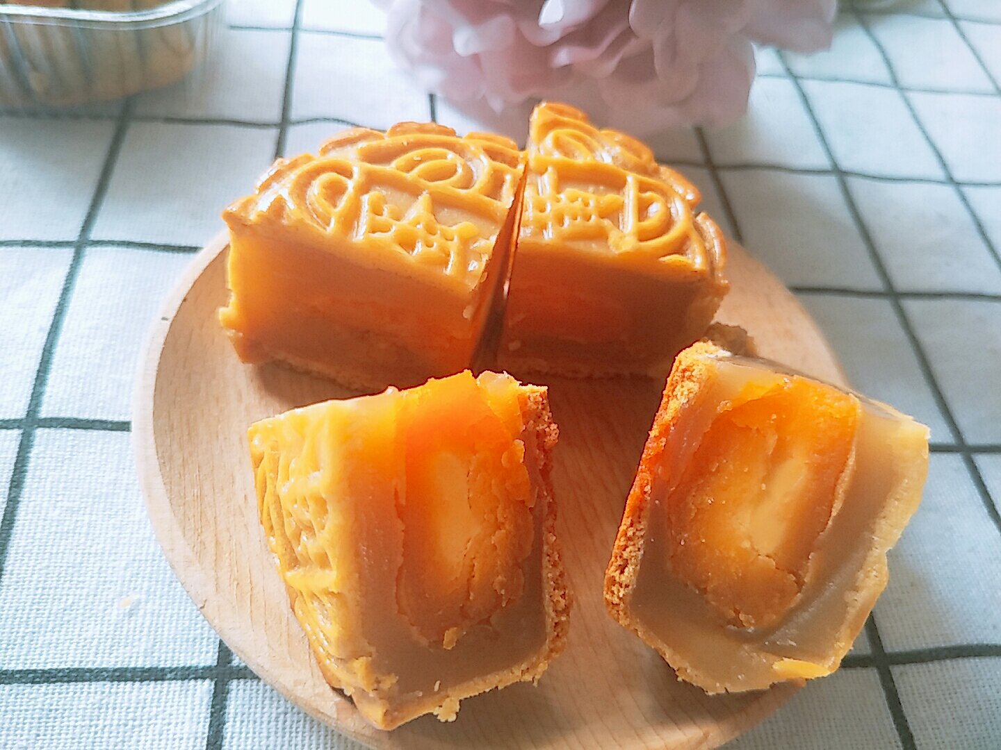 广式月饼——豆沙双黄月饼