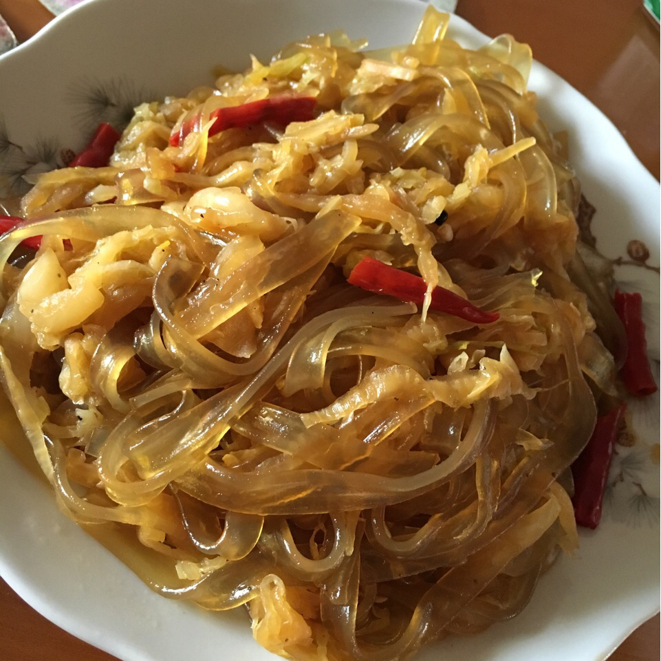 酸菜炒粉条