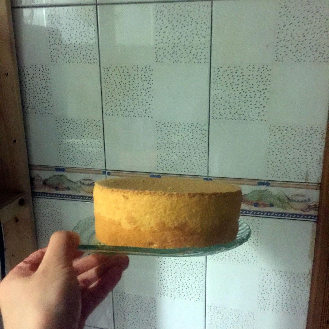 6寸戚风蛋糕（2蛋）