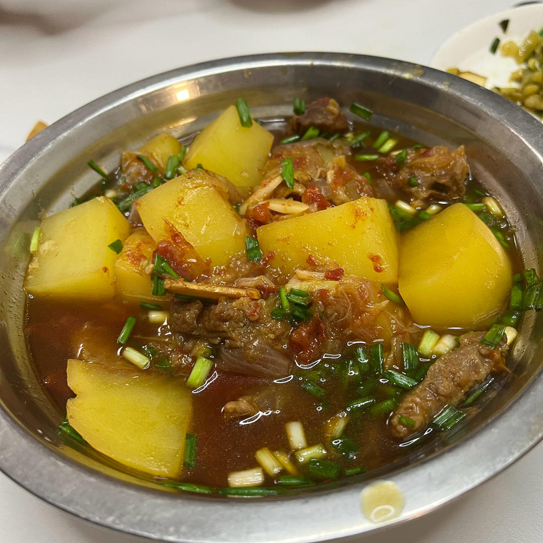 番茄土豆牛腩煲（电饭煲）