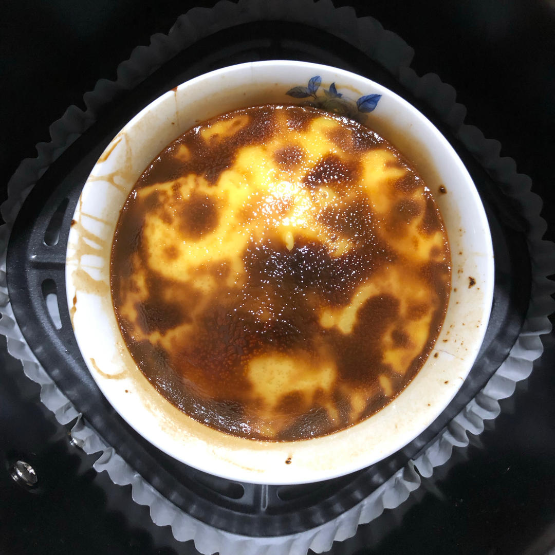 空气炸锅焦糖布丁