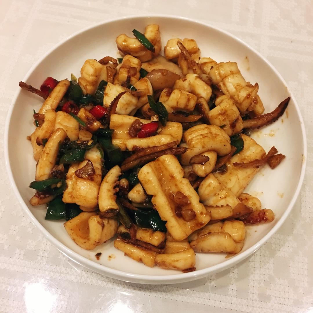 爆炒鱿鱼