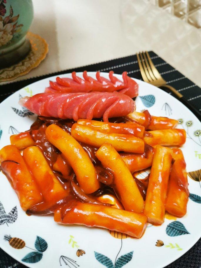 韩式辣炒年糕