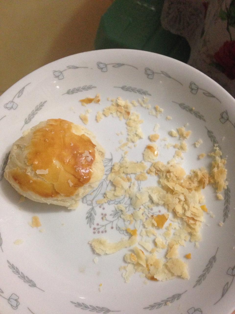 酥皮绿豆饼（酥到掉渣）