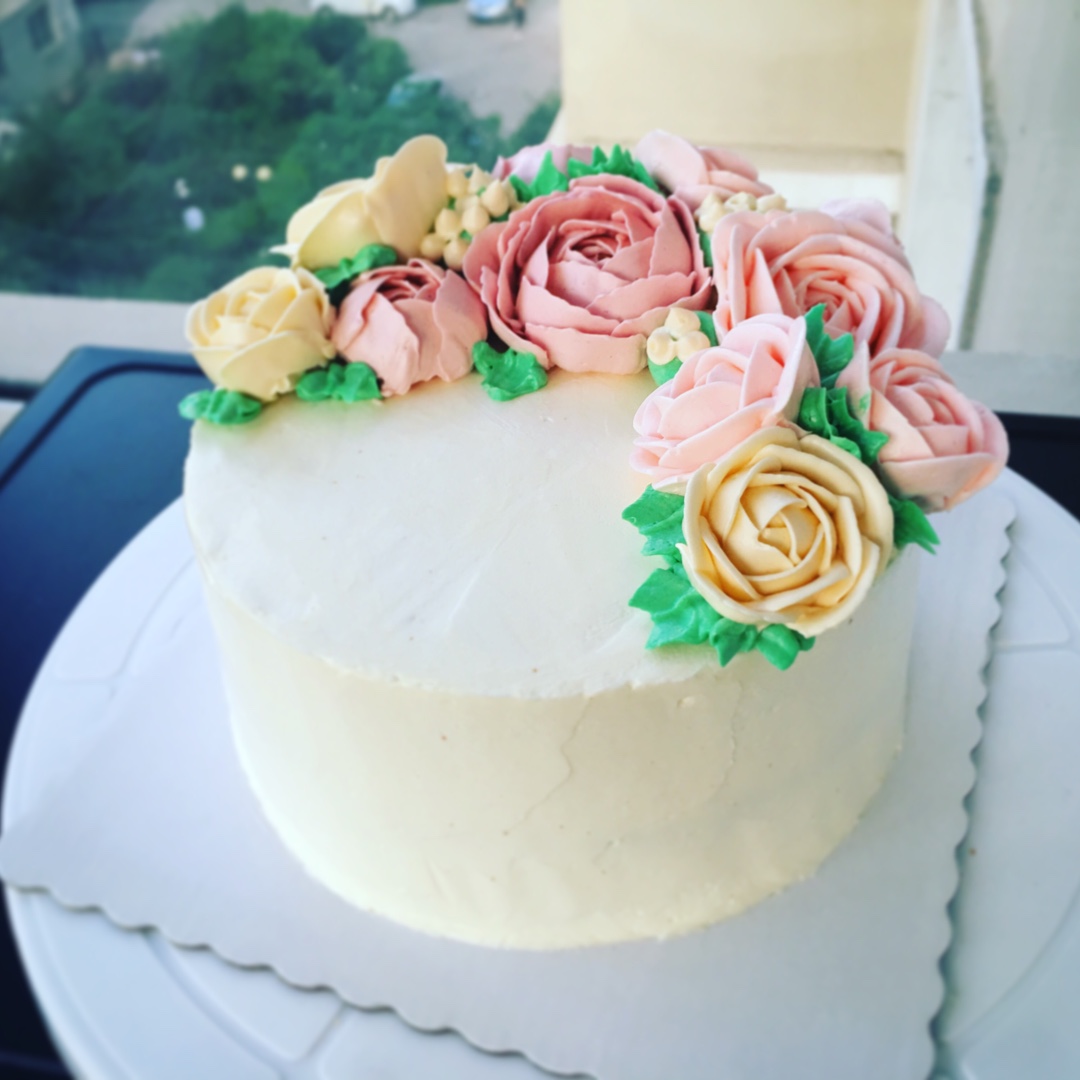 小麦子自创韩式裱花奶酪霜