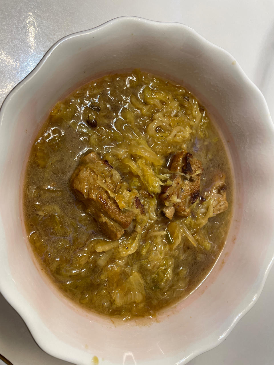 东北酸菜炖排骨