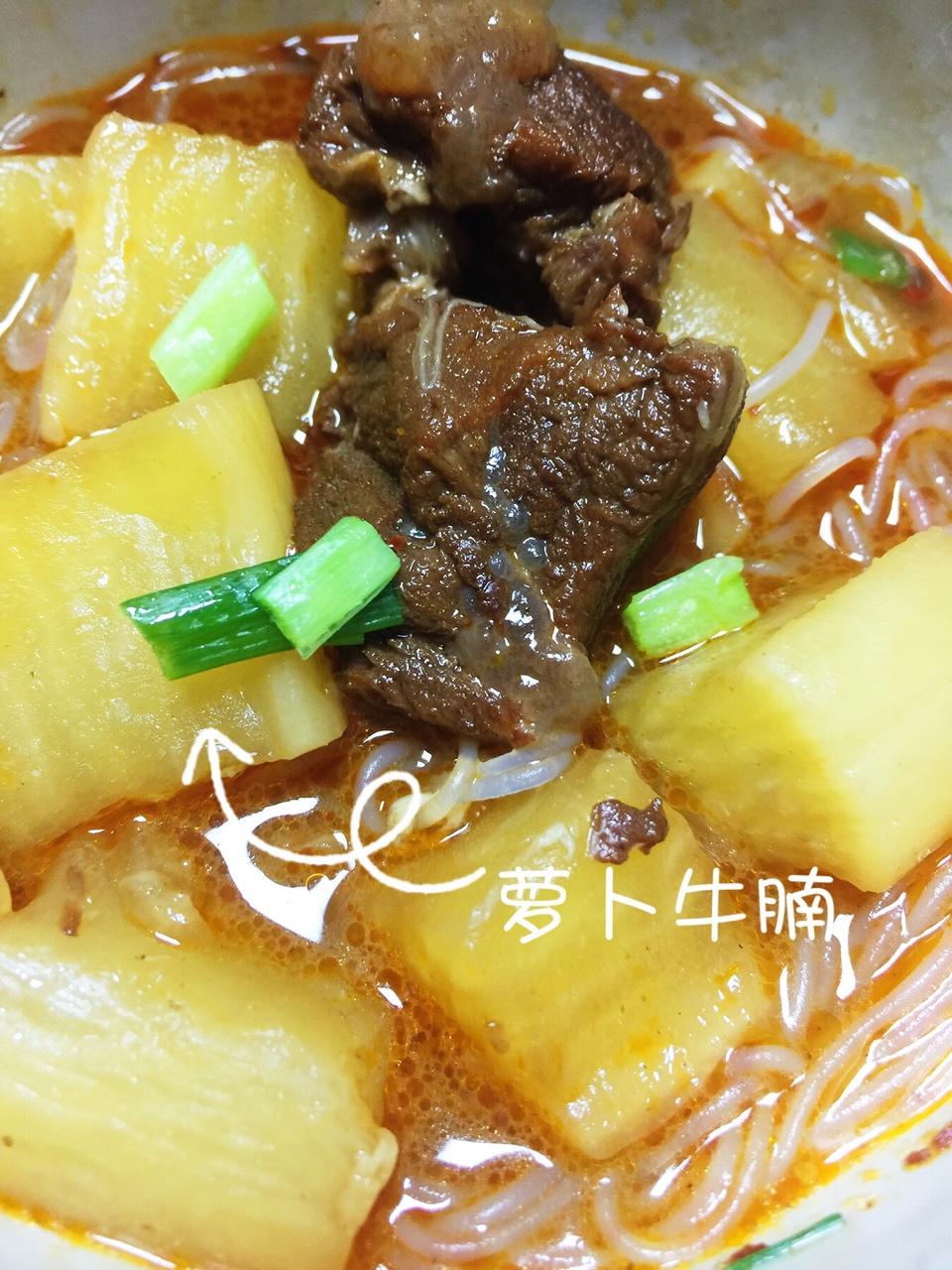 萝卜炖牛腩