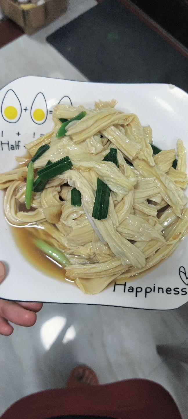 清炒腐竹