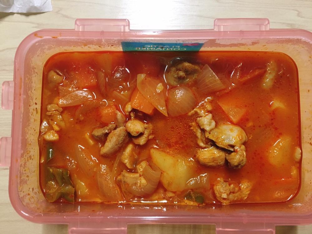 【三时三餐】车婶的韩式辣炖鸡块 닭볶음탕