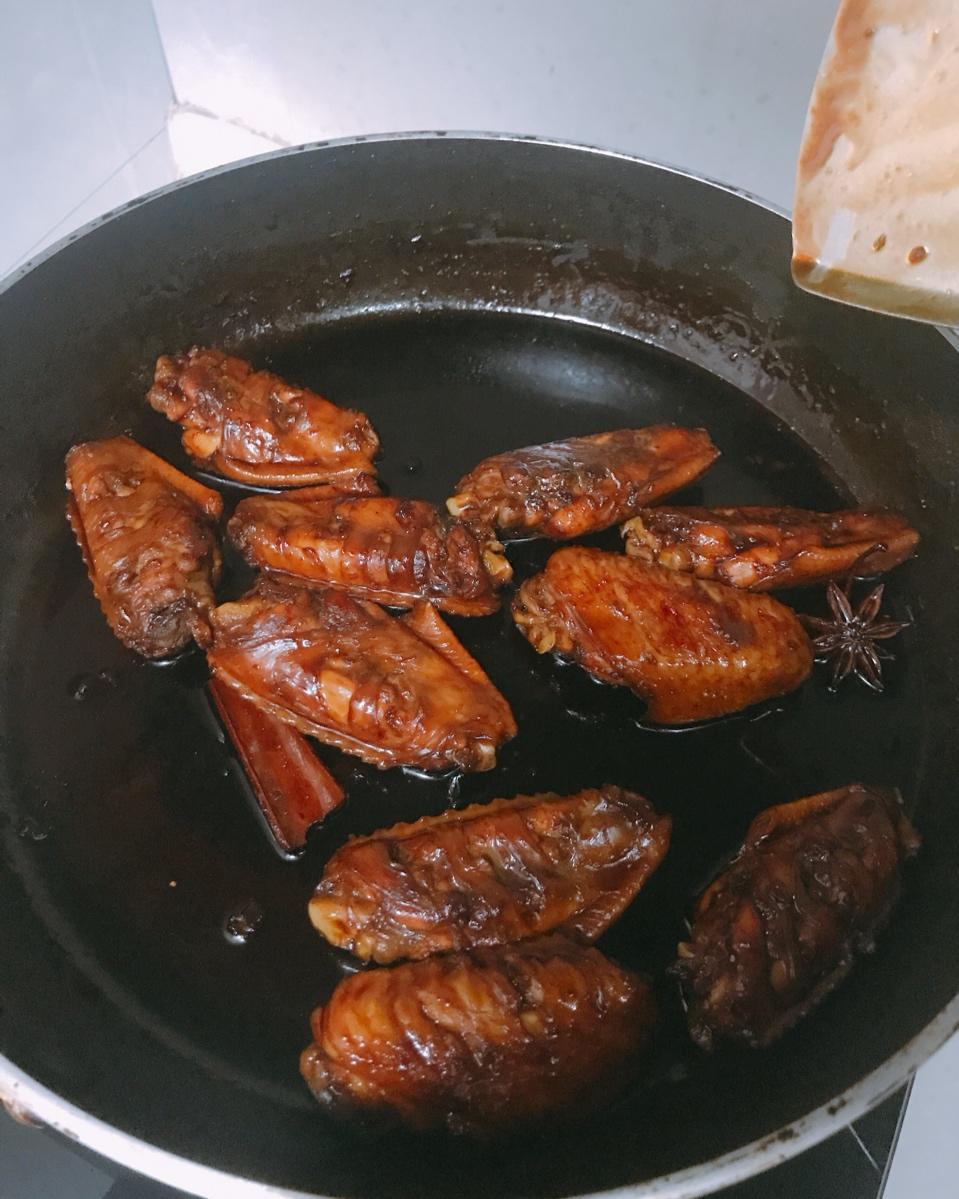 做过 可乐鸡翅 第一次做菜没想到这么好吃