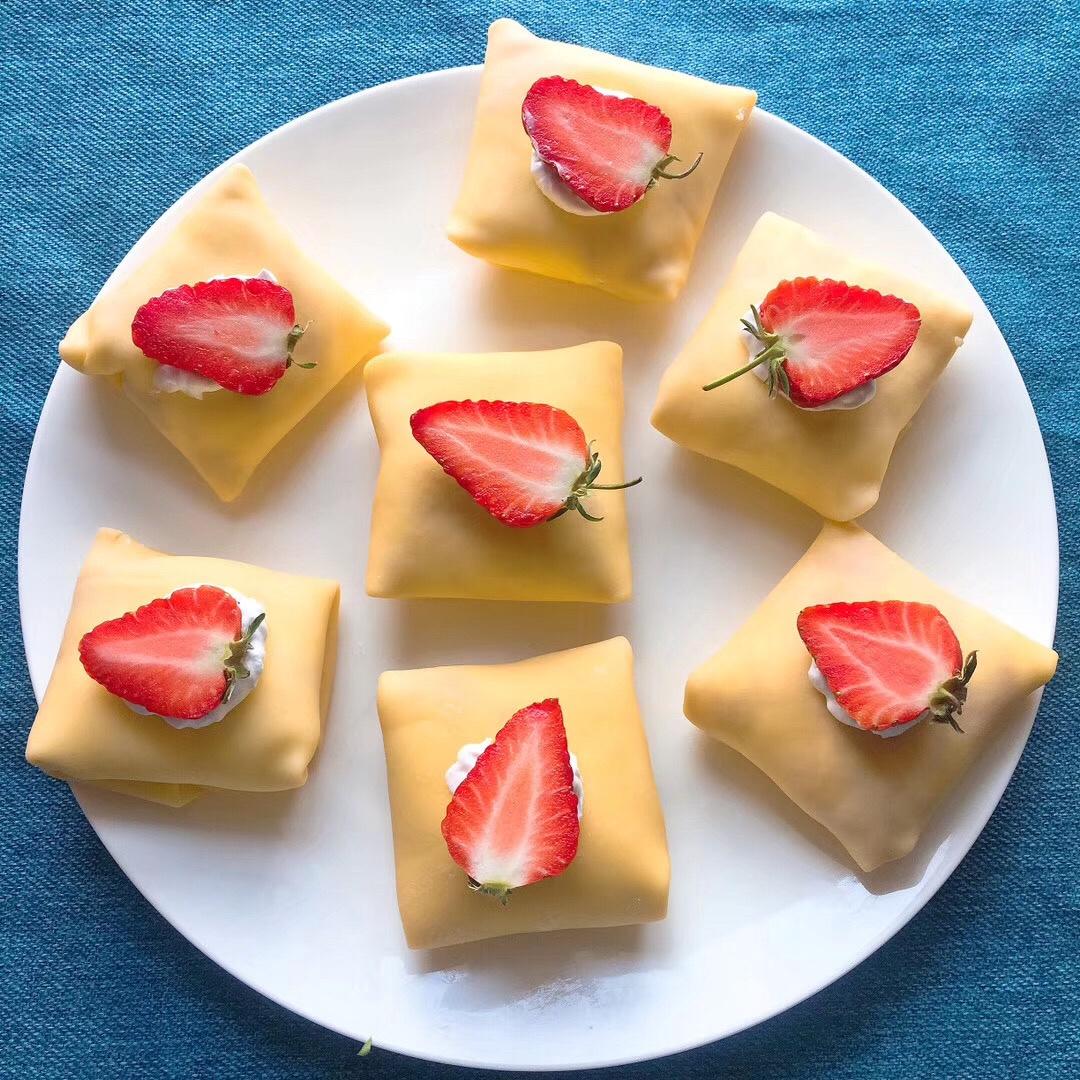 芒果班戟（芒果千层）的做法