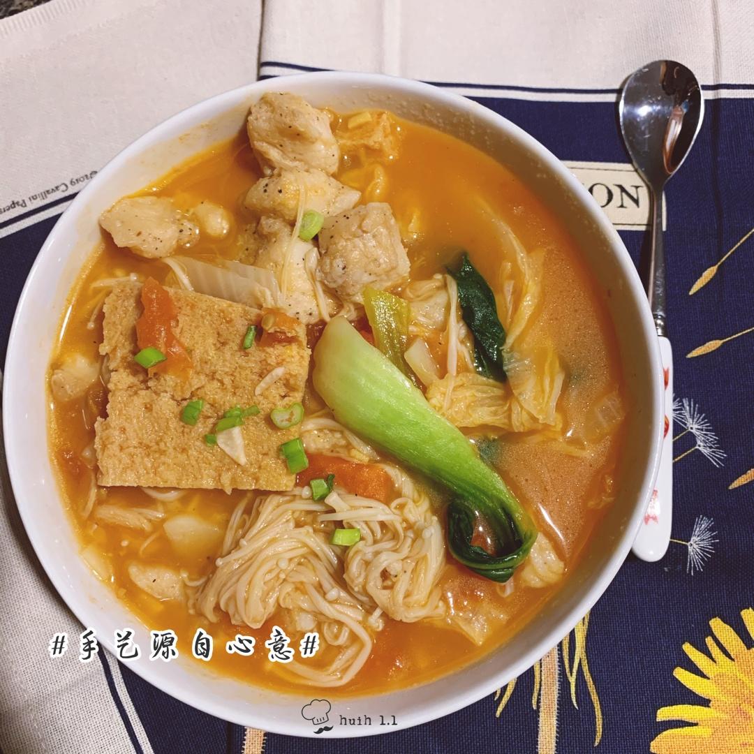 龙利鱼豆腐煲