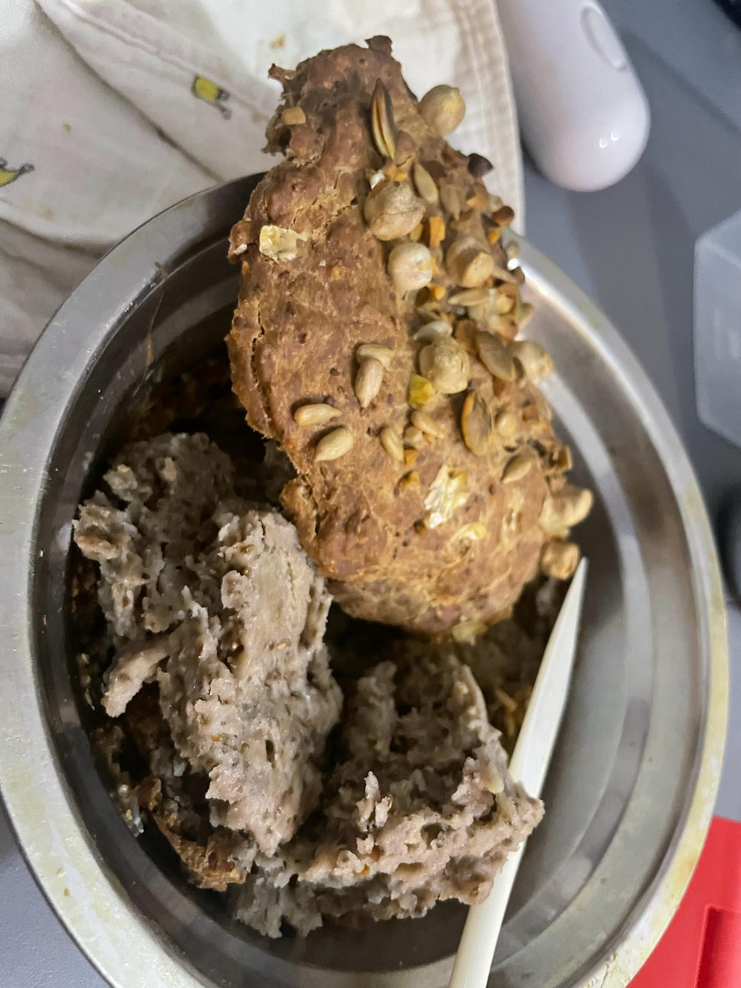 奇亚籽纯荞麦面包• 健康无麸质•无糖免揉面