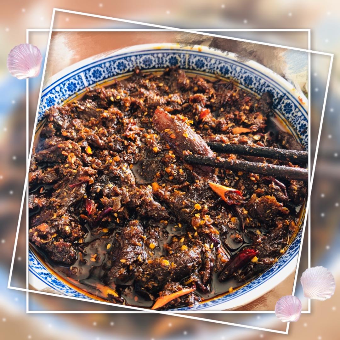 麻辣牛肉干