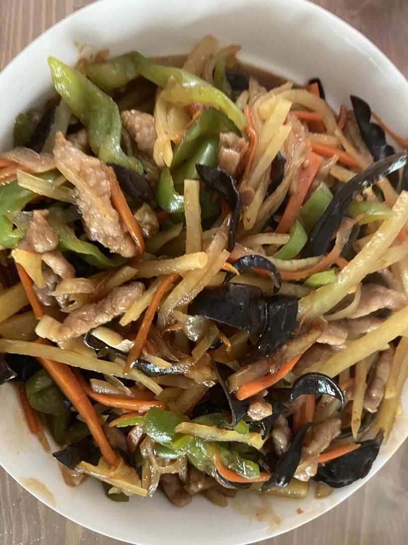 【原创】超下饭的家常川菜-鱼香肉丝（北方口味改良版）