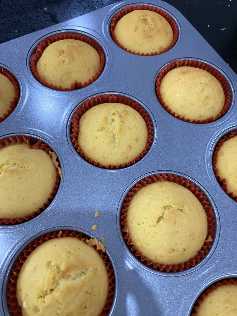马芬蛋糕（基本拌和法）
