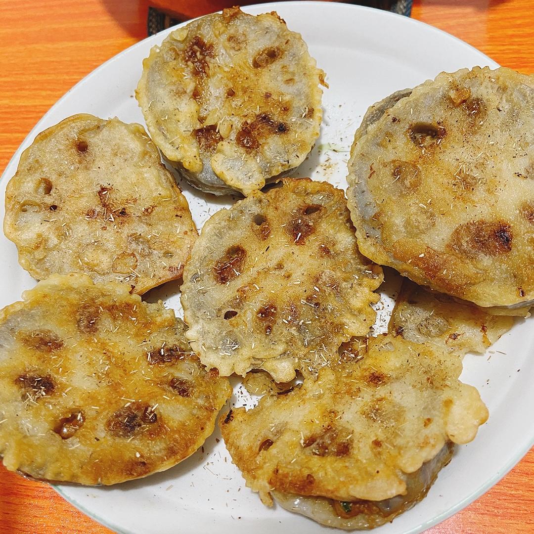 堂妈小厨——酥炸藕盒