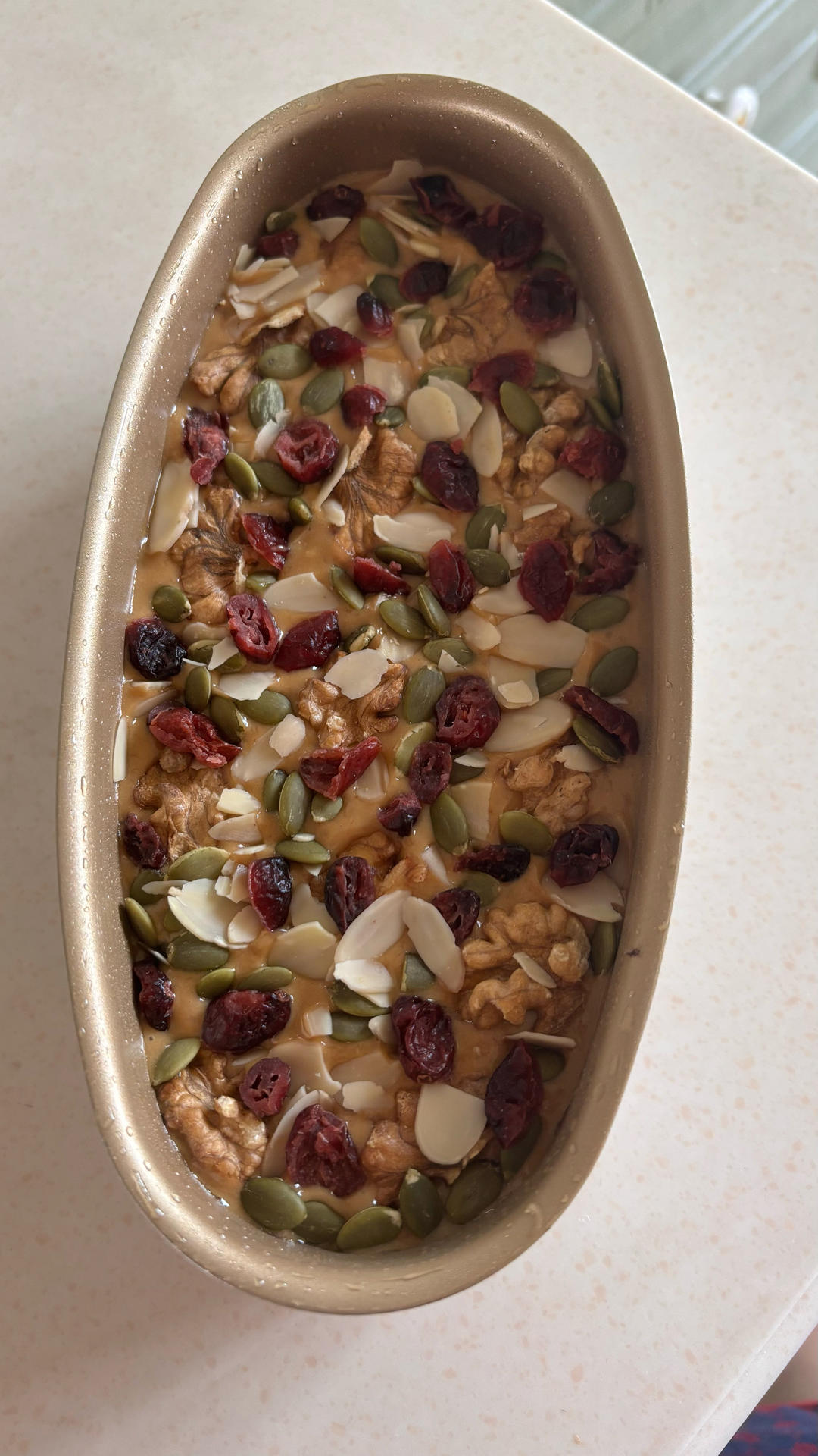 简易版香蕉核桃蛋糕