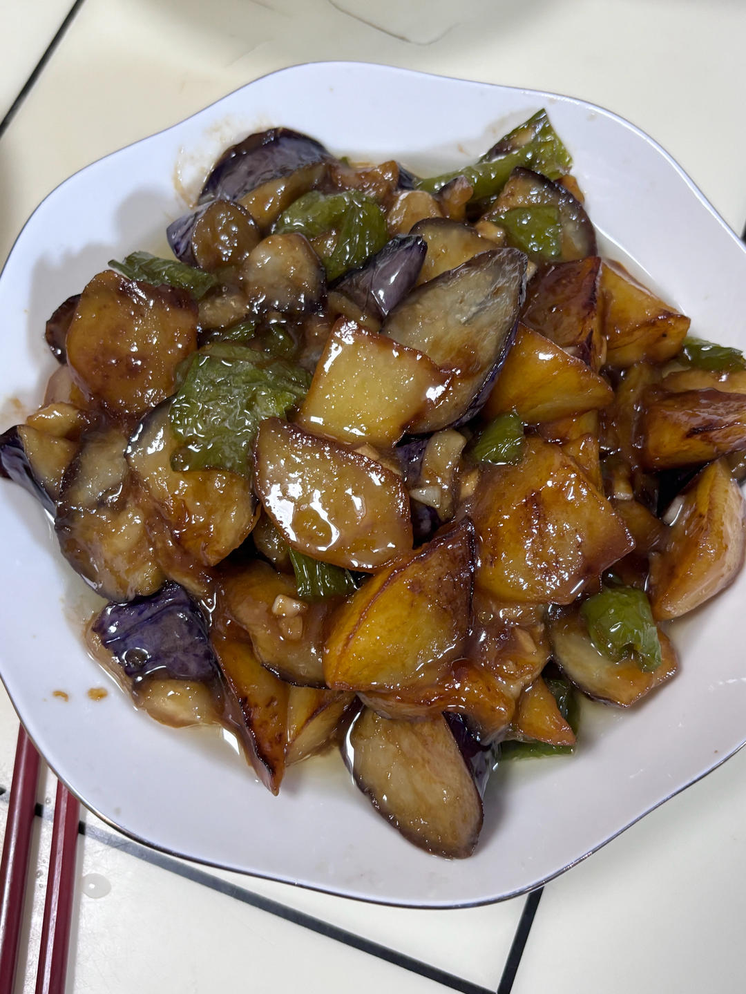 超级下饭的地三鲜