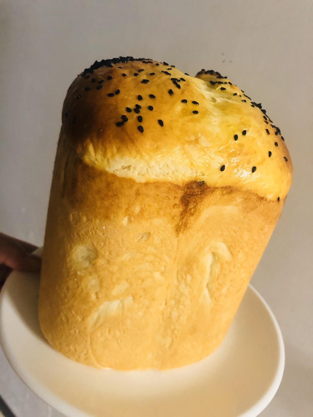 记录：面包机做吐司🍞