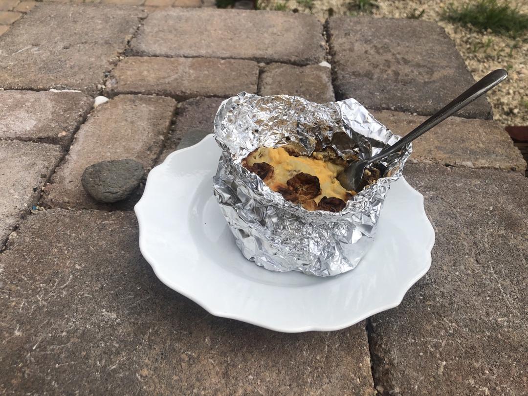 香蕉牛奶烤麦片