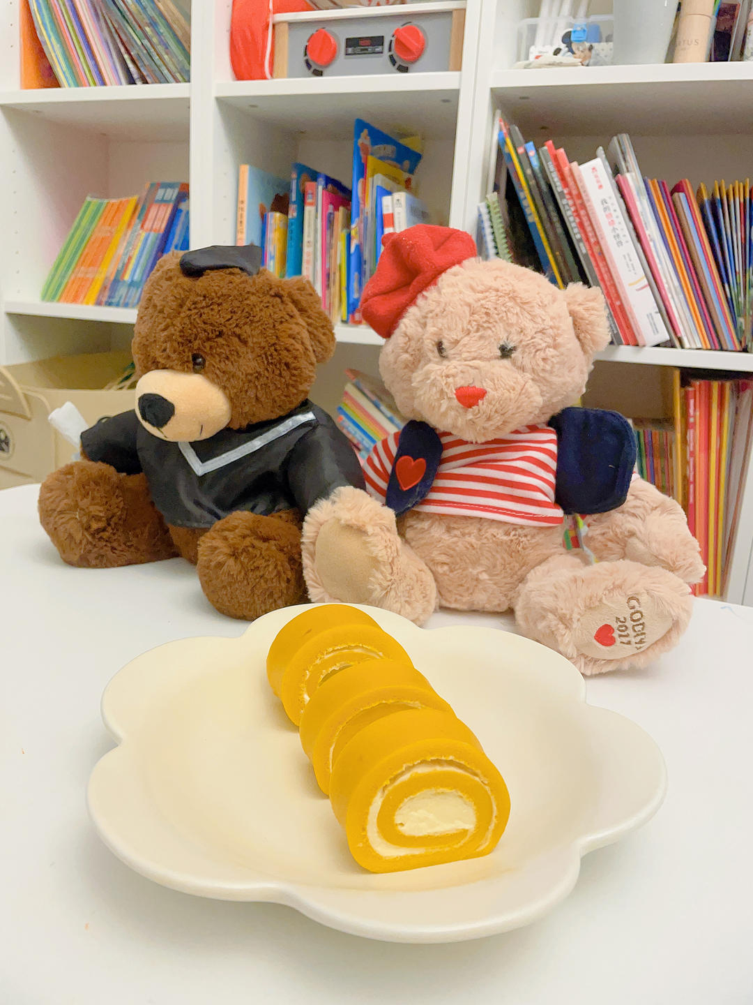 万圣节—南瓜手绘蛋糕卷