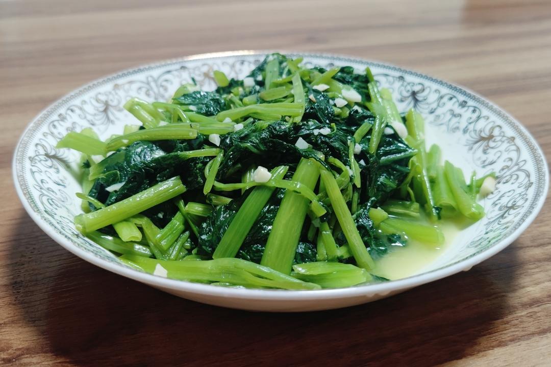 超简单的家常蒜泥空心菜