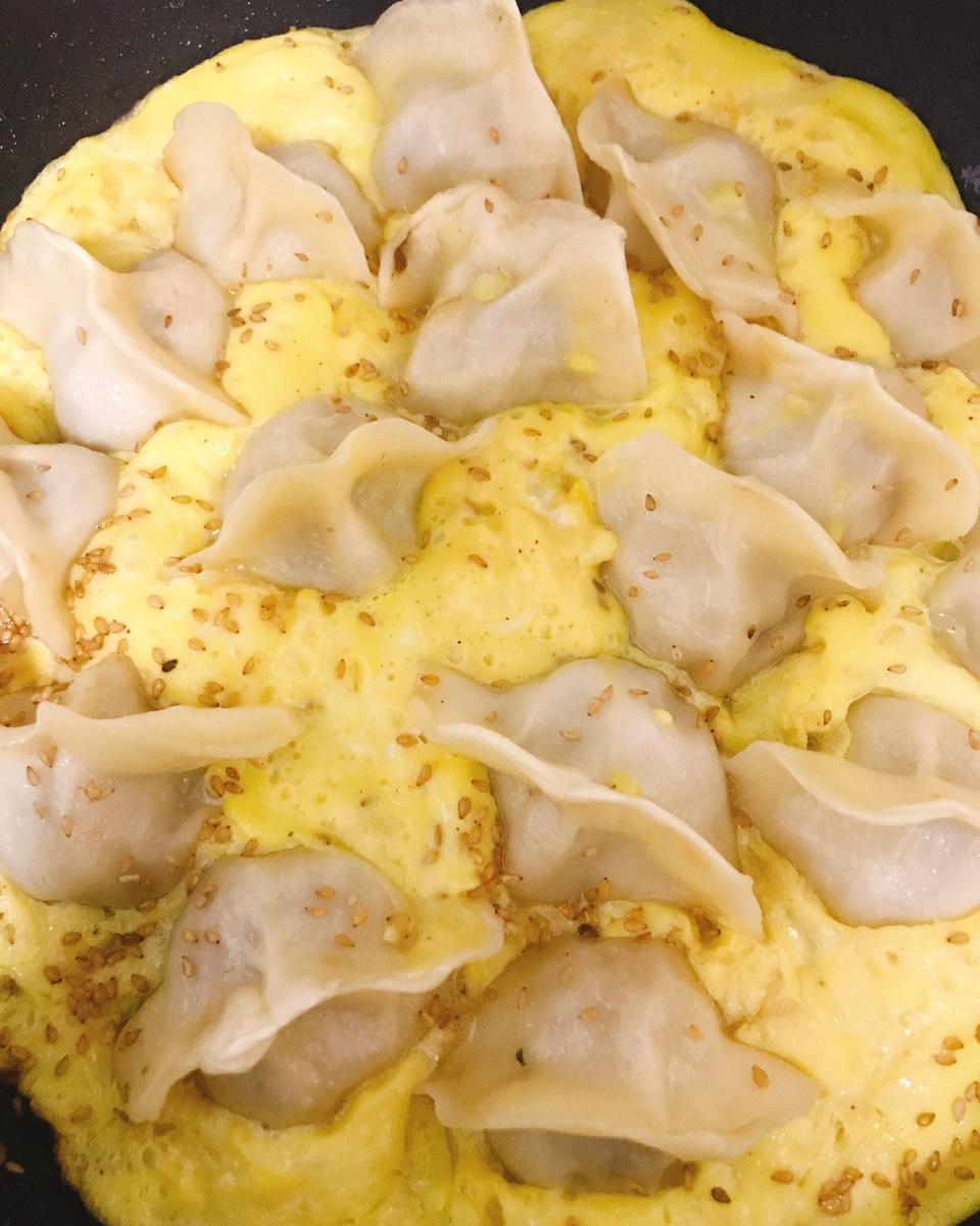 鸡蛋煎饺