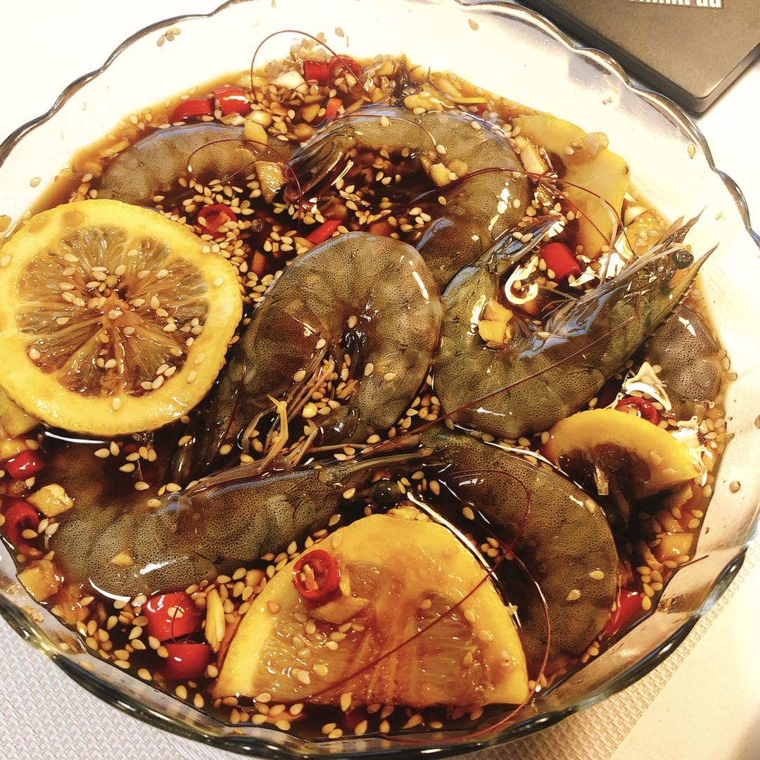 生腌虾