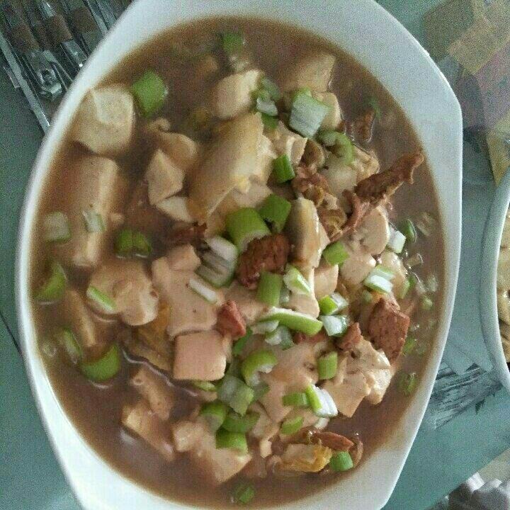 肉末蒸豆腐