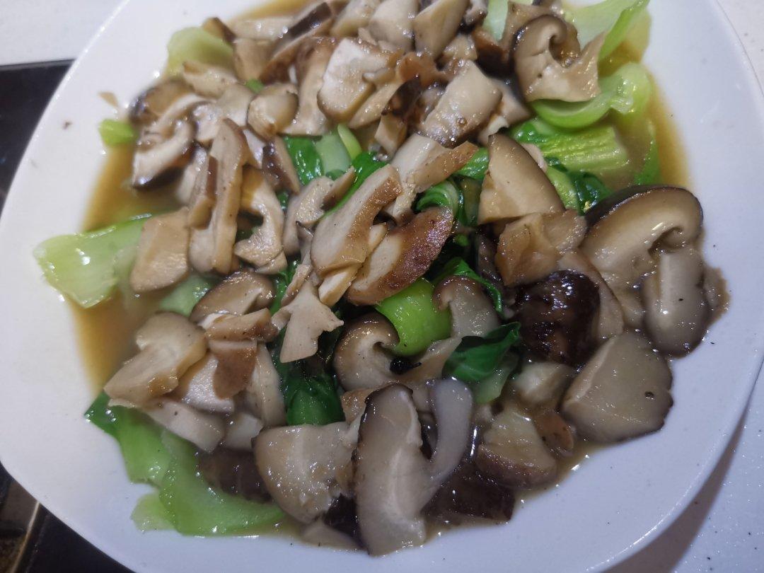 香菇上海青