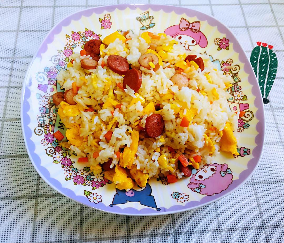 扬州炒饭（家庭版）的做法