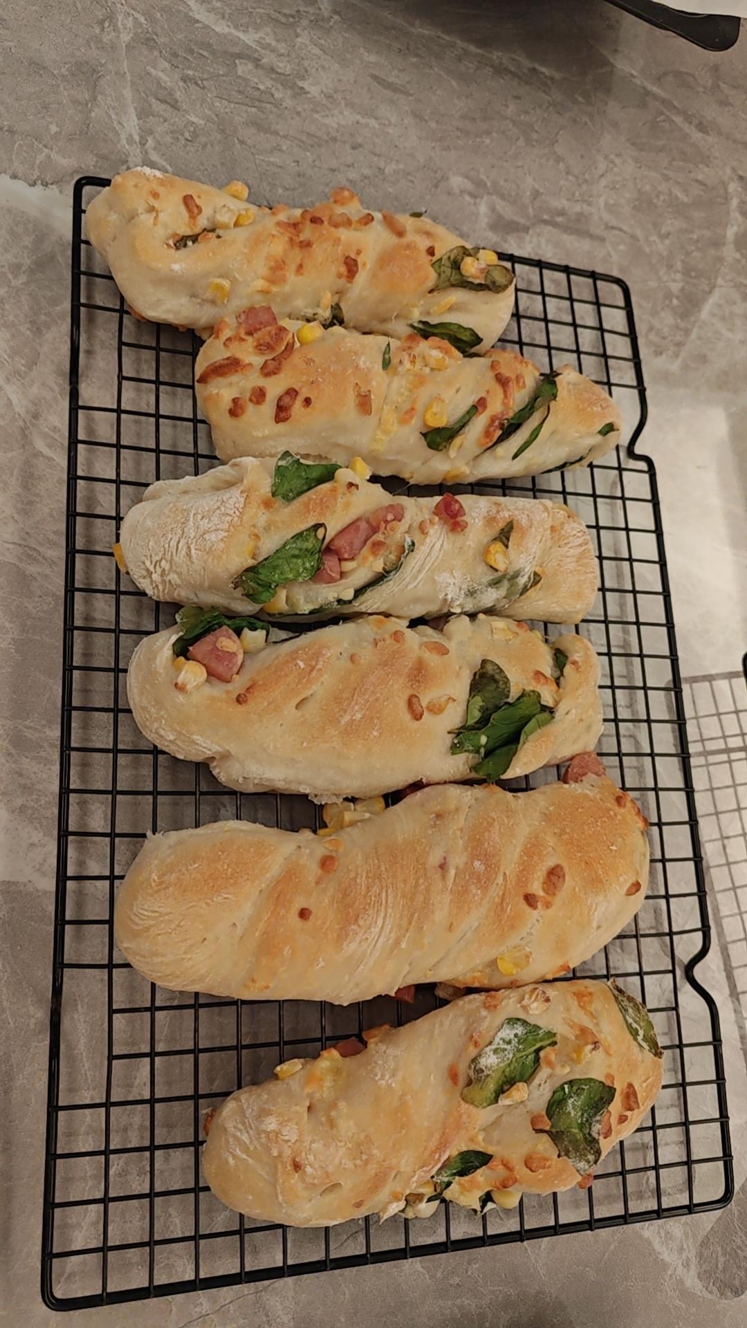 免揉！超简单｜田园风面包扭扭棒🥖